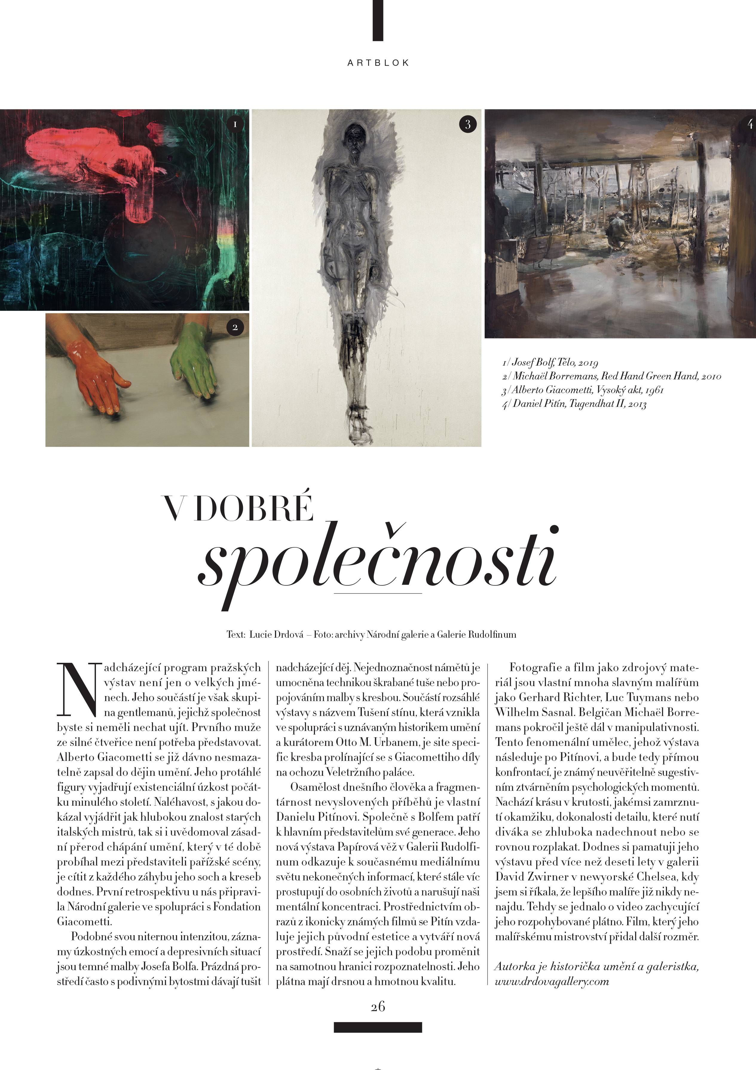 Artblok 10 2019 podzimni vystavy 2019