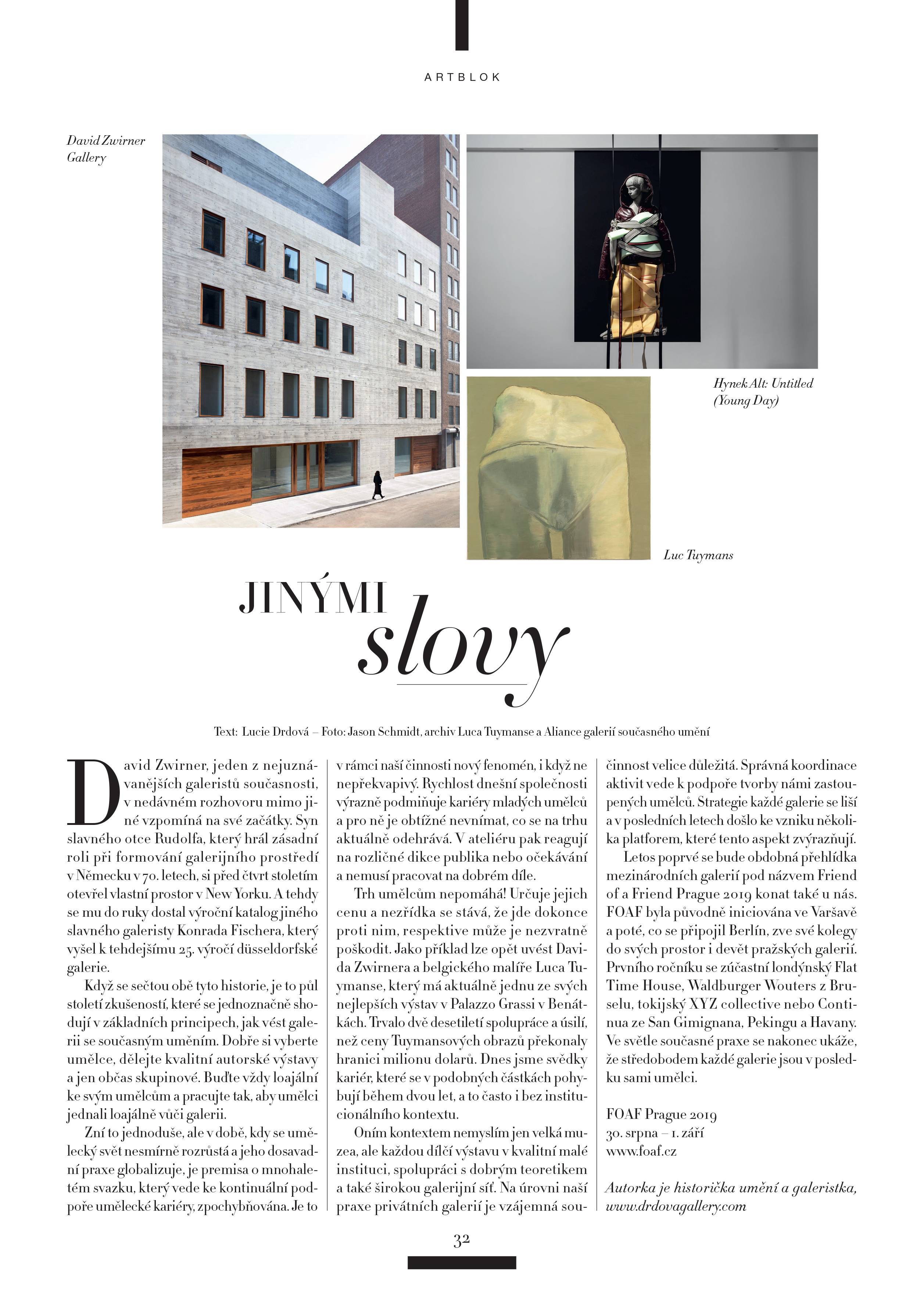 artblok 9 2019 jinymi slovy